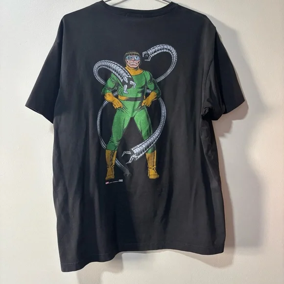 Kith x Marvel Vintage Doctor octopus Black T-shirt L - Picture 2 of 4